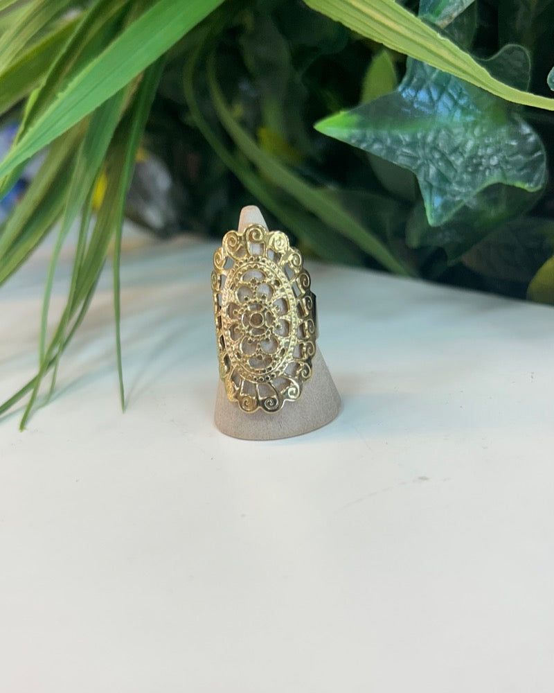 Anillo "Medallón Vintage"