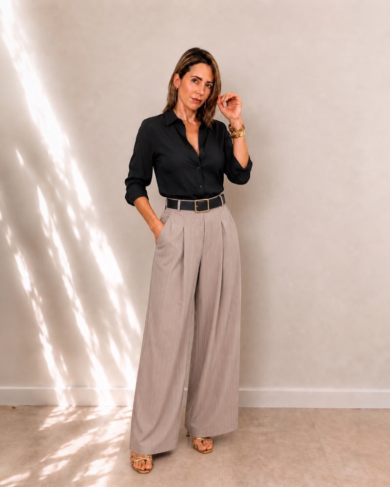 Pantalon palazzo