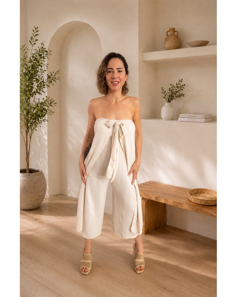 Mono Palabra de Honor Fluido Beige
