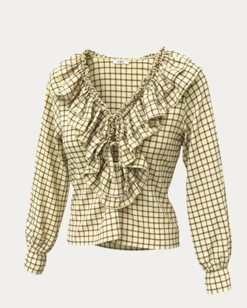 Blusa Elegance Cuadros