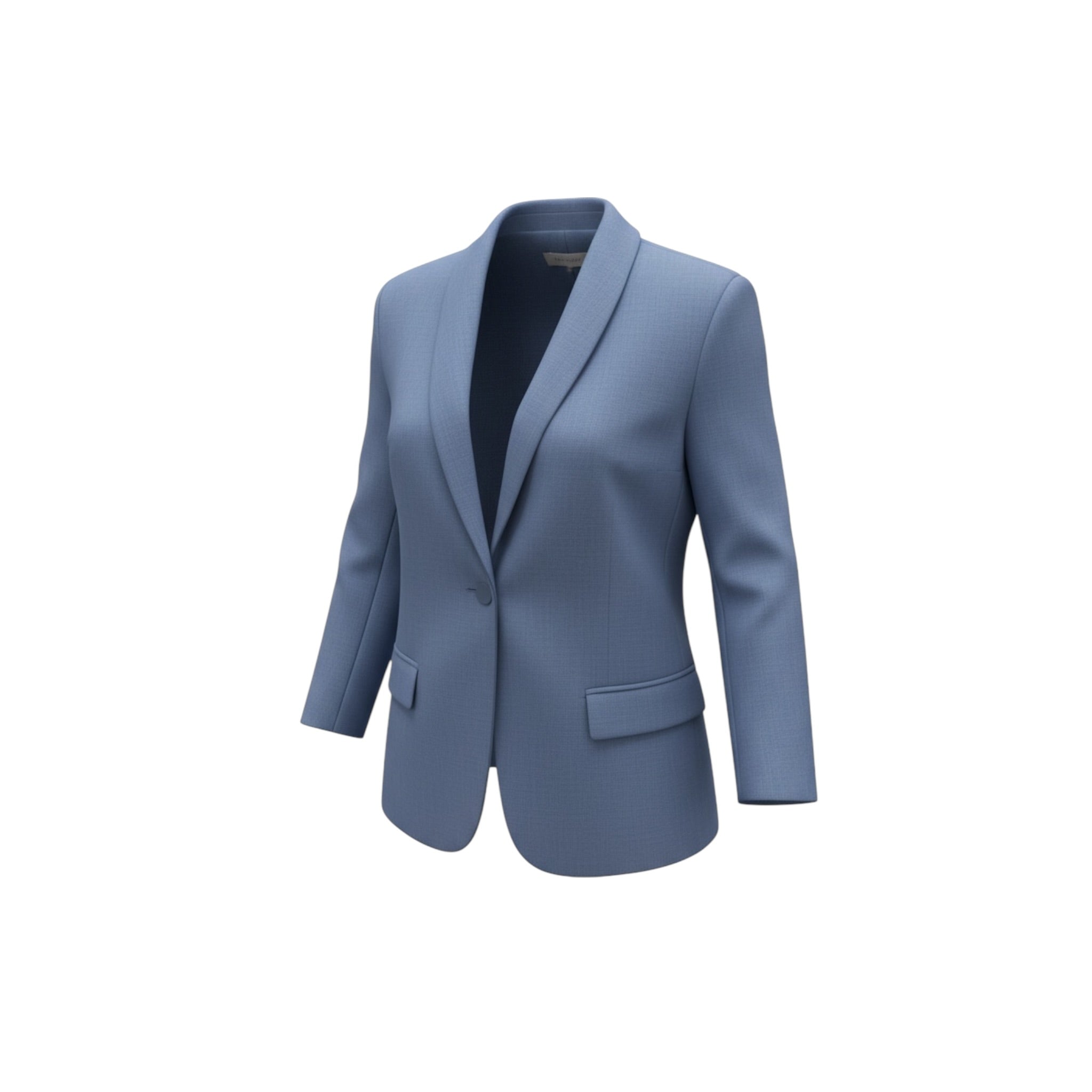 Traje azul