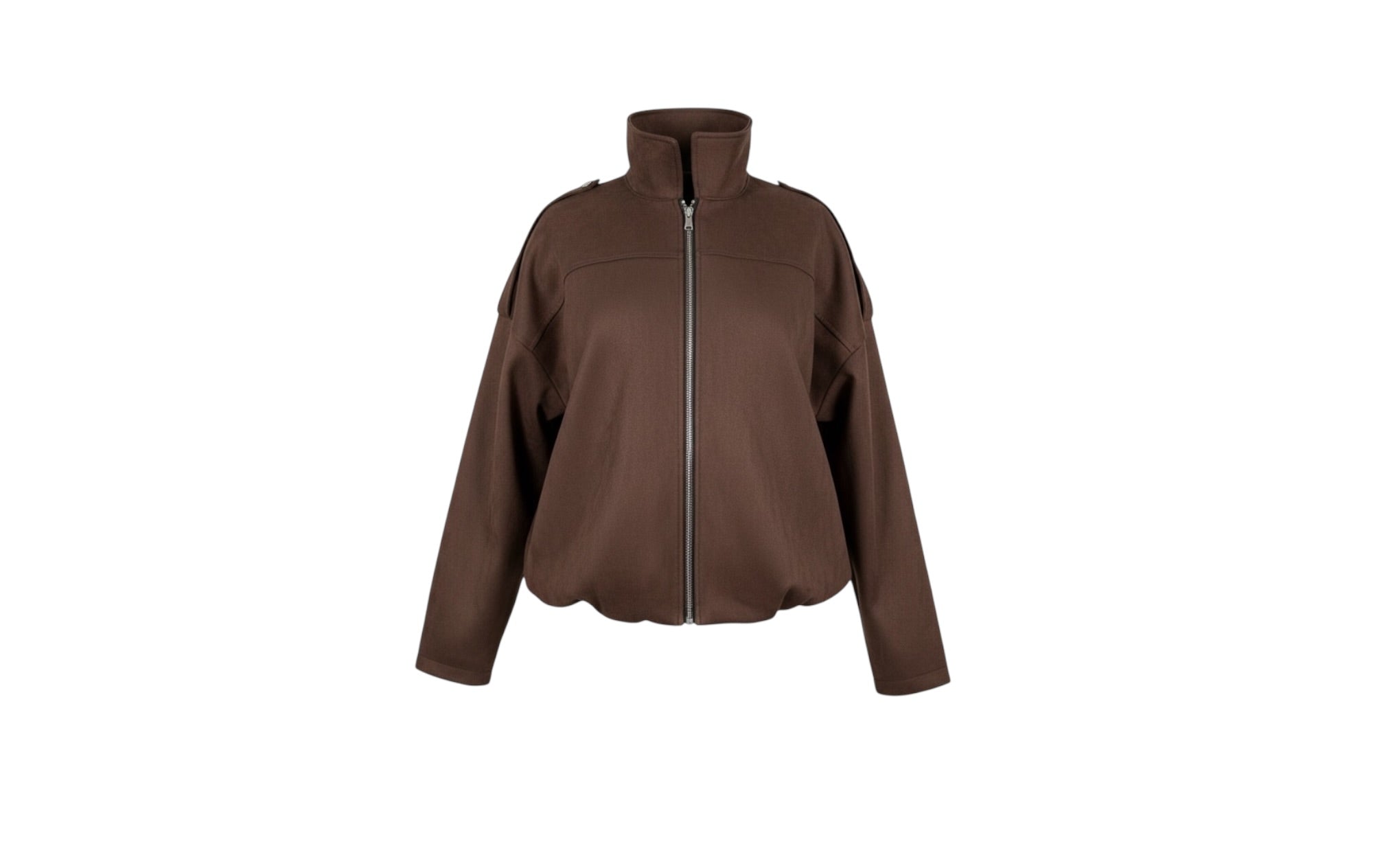 Chaqueta Bomber Marrón