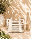 Bolso beig calado elegante